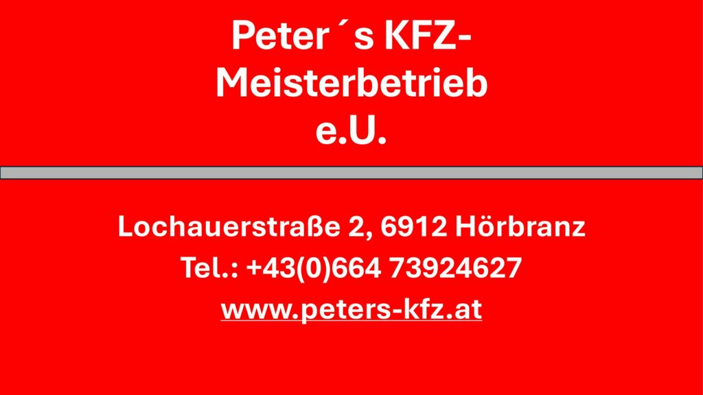 Peter's KFZ Meisterbetrieb