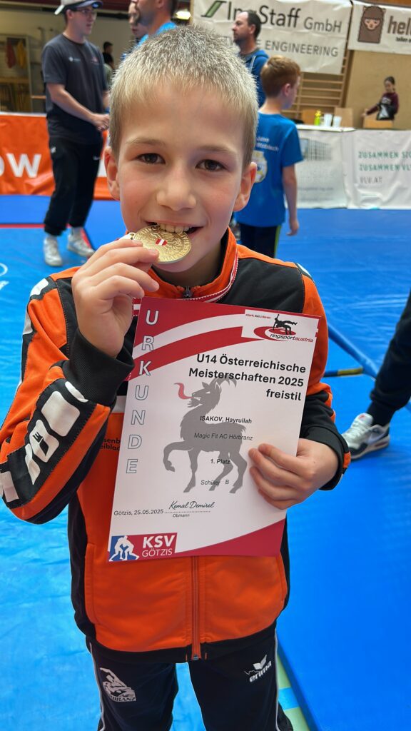 Gold bei der Schülerstaatsmeisterschaft